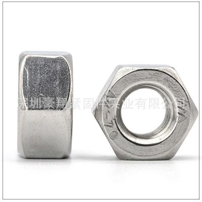304不锈钢六角螺母螺帽批发外六角螺丝螺母碳钢镀锌螺母M4M6M8M10图4