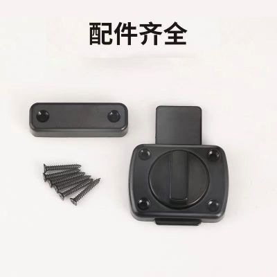 合金插销锁门扣 防盗卫生间插销卧室弹簧多色门闩锁扣方插销批发图5