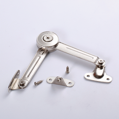 任意停橱柜门支撑杆 机械橱柜衣柜支撑杆 上翻门锌合金随意停图5