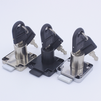 办公桌抽屉锁 138-22办公家具锌合金抽屉锁柜子锁柜门锁文件柜锁图2