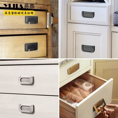 免打孔柜门抽屉暗拉手现代简约平板隐形拉手欧式橱柜衣柜门把手图4