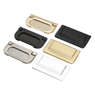 免打孔柜门抽屉暗拉手现代简约平板隐形拉手欧式橱柜衣柜门把手图5