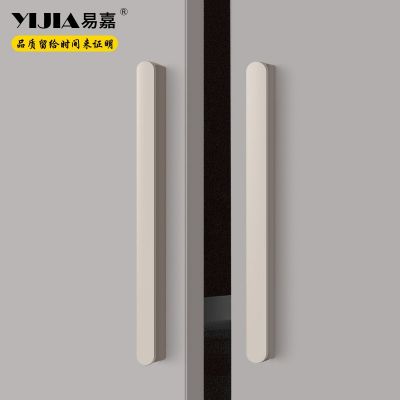 易嘉现代简约柜门拉手铝型材实心1米加长拉手抽屉橱柜衣柜门把手图2