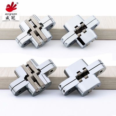 隐形门合页折叠门铰链暗藏十字铰链十字合页隐形门十字门铰链批发图3