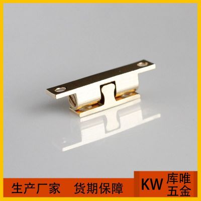43MM纯铜碰珠 铜弹珠夹 铜门吸 卡扣式铜碰珠橱柜门吸 门碰图4