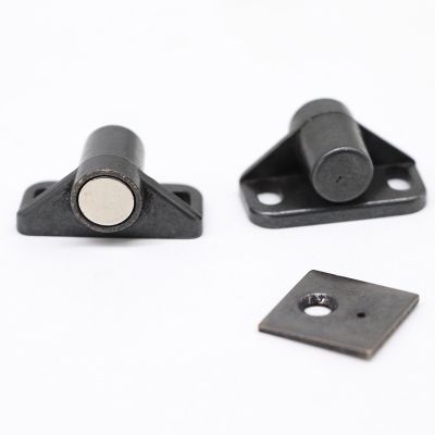 锌合金仿古色橱柜门吸衣柜门圆形磁吸家具单门磁碰卡扣碰珠吸合器图4