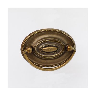 美式锌合金双孔吊环拉手 欧式圆环衣柜抽屉拉手图5