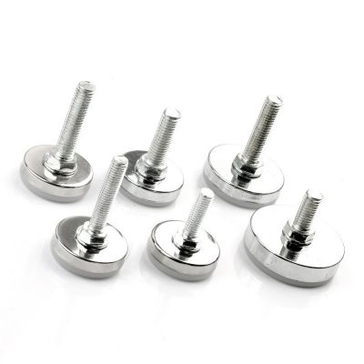 白底可调脚多规格可选橱柜脚可调节螺脚垫丝胶桌椅防滑家具脚垫子图3