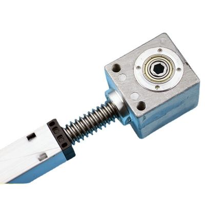 优固兴 大量生产 通用型齿轮杆 学习桌手摇传动丝杆升降器图3