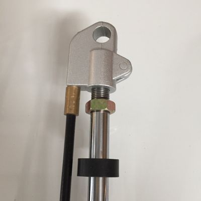 锌合金接头气弹簧五金家具配件气杆角调气弹簧锌合金压头接头图2