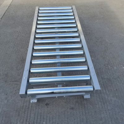 滚筒流水线输送机装车卸货传送带无动力滚筒线 移动式滚筒输送机图3