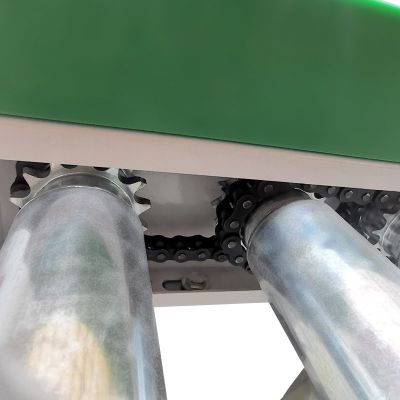 物流装车输送线不锈钢滚筒线食品运输流水线 动力滚筒输送机图2