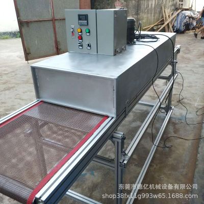 隧道炉烘干线食品丝印五金不锈钢烤炉流水线红外线UV固化工业烤箱图2