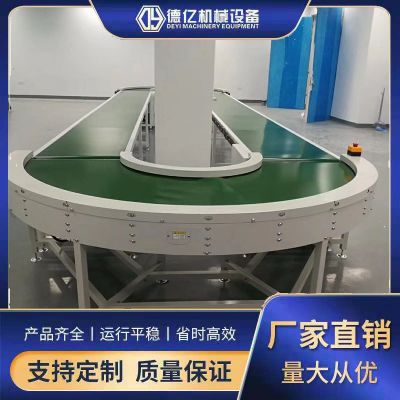 厂家批发环形输送机 180度90度转弯机 多角度转弯机流水线传送带图2