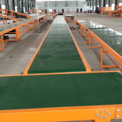 直供批发物流分拣线移动升降式皮带输送线传送带输送机分拣线图3