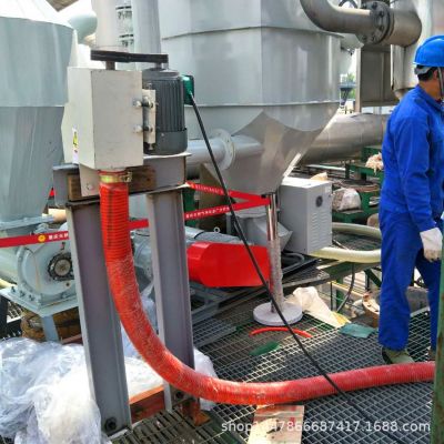 现货倒仓用小型吸粮机5-28米 软蛟龙粮食上料提升机220车载抽沙机图2