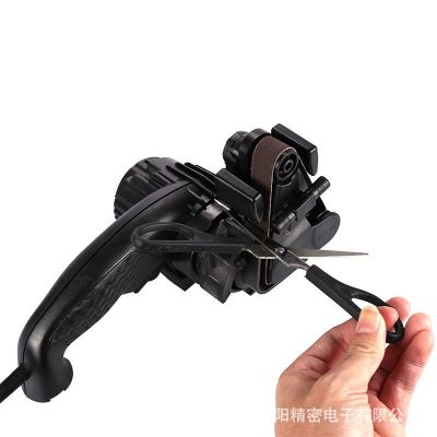家用手持全自动电动磨刀机 厨房磨刀器适用多种刀具 速度角度可调图2