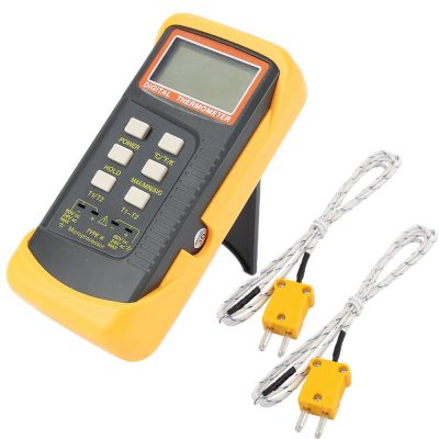 热电偶传感器测温仪K型测温仪双探针温度计热电偶双通道温度计图3