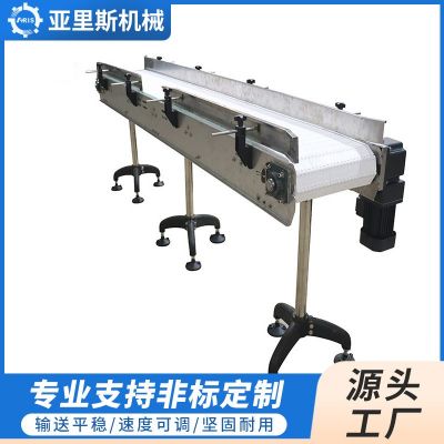 自动不锈钢输送机设备食品链板流水线玻璃输送机金属网带输送机图2