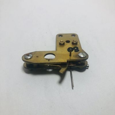 青岛冠拓仪表厂家直销Y70手枪膜盒压力表机芯纯铜仪表配件15牙图2