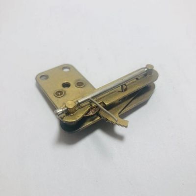 青岛冠拓仪表厂家直销Y70手枪膜盒压力表机芯纯铜仪表配件15牙图3