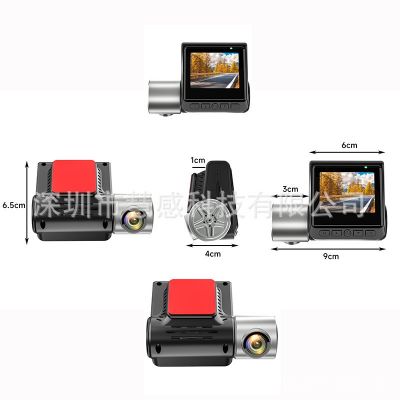 外贸新款2寸高清屏幕WiFi互联 停车监控 高清夜视 声控行车记录仪图3