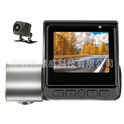 外贸新款2寸高清屏幕WiFi互联 停车监控 高清夜视 声控行车记录仪图5
