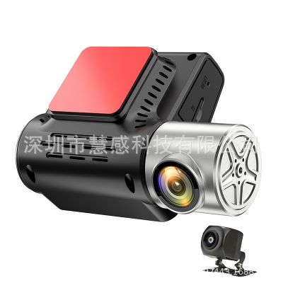 外贸新款2寸高清屏幕WiFi互联 停车监控 高清夜视 声控行车记录仪图2