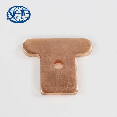 电力铜排冲压制做 电力铜连接金属件导电黄铜 紫铜排 非标制做图2