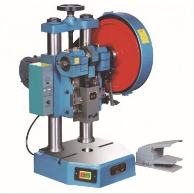 东莞液压机厂家现货供应 小型精密台式电动冲床 脚踏开关电动冲床图3