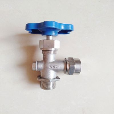 304不锈钢锅炉水位计用不锈钢考克阀门旋塞阀门6分DN20水箱液位计图3