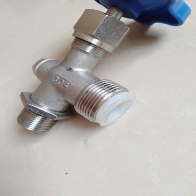 304不锈钢锅炉水位计用不锈钢考克阀门旋塞阀门6分DN20水箱液位计图4