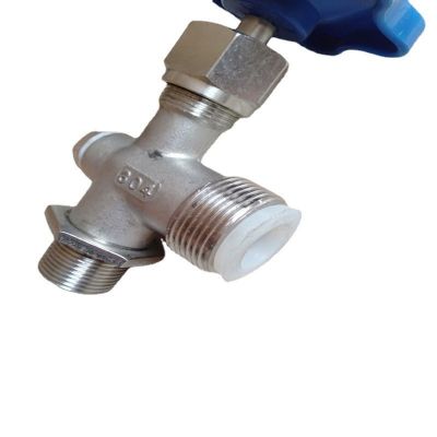 304不锈钢锅炉水位计用不锈钢考克阀门旋塞阀门6分DN20水箱液位计图5