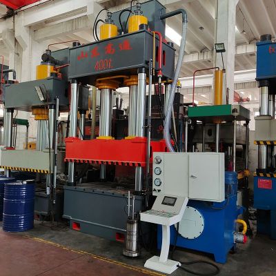 400吨塑料制品smc成型液压机 500吨不锈钢板材粉末压制四柱油压机图2