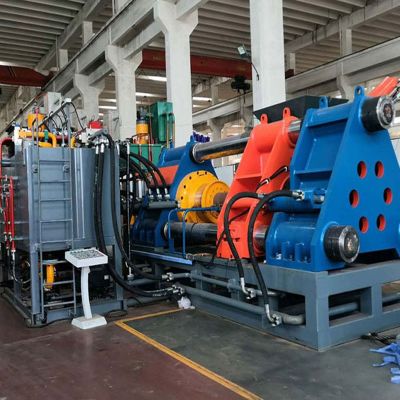 1250吨全自动破碎料打块机 铁屑、钢屑打饼机 有效增加废钢用量图2