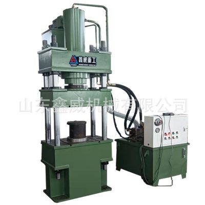 伺服数控三梁四柱液压100吨油金属冷压一次成型压力机快速模压机图3