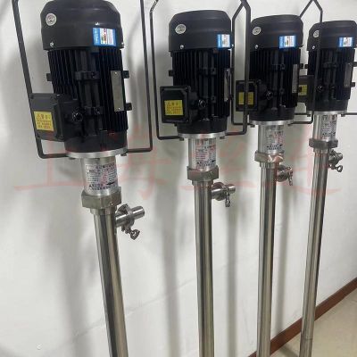 供应HP-1100W+500HV-1200高粘度螺杆式电动插桶泵抽树脂抽胶泵图3