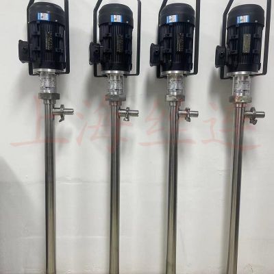 供应HP-1100W+500HV-1200高粘度螺杆式电动插桶泵抽树脂抽胶泵图2