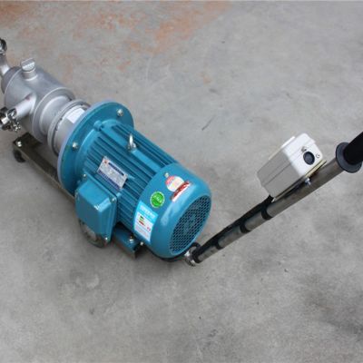 不锈钢自吸螺杆泵 CG20-1.5-0.55打胶泵浆料输送螺杆泵 三相电泵图2