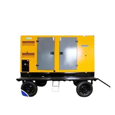 移动拖车式柴油发电机组3-300kw发电机可定制防雨罩厂家直销图5