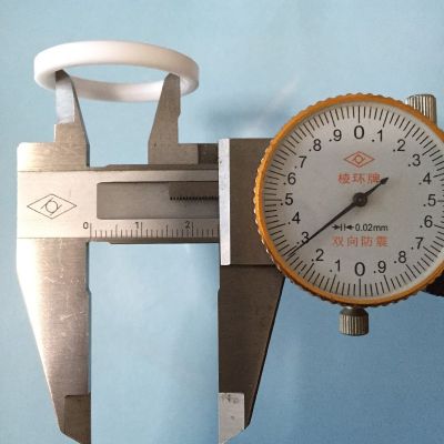 厂家供应 白色密封件四氟垫片规格多样支持定做量大价优33X25.3X4图3