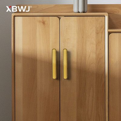 兴邦轻奢纯铜拉手简约风格衣柜纯铜拉手现代橱柜抽屉实心全铜拉手图2