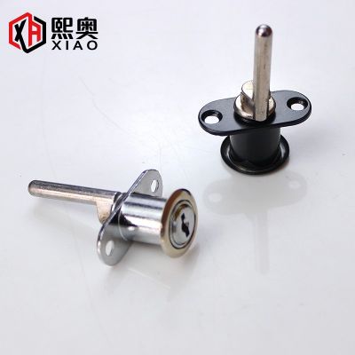 抽屉锁三抽锁三连锁柜门锁一锁三柜子锁袖箱锁活动柜锁门锁办公桌图5