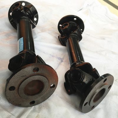 SWC-BF型标准法兰式万向联轴器十字轴式十字包万向节传动轴图3