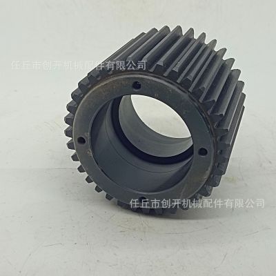 加 工硬齿面精密机械工业圆柱螺旋斜齿轮直齿轮研磨齿轮图4