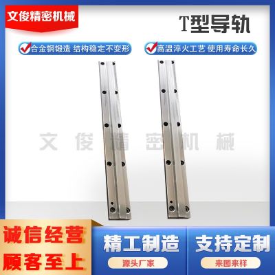 机床导轨重载直线轴承燕尾槽镶钢三角矩形V型滚轮齿条导轨滑轨道图2