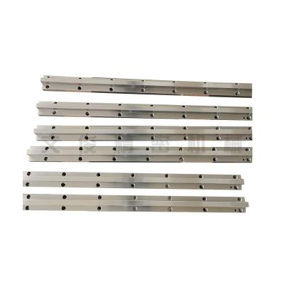 机床导轨重载直线轴承燕尾槽镶钢三角矩形V型滚轮齿条导轨滑轨道图5
