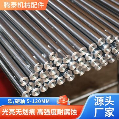 50 60 70mm直线光轴 镀铬棒实心软轴硬轴 45#精密直线导轨导杆图3