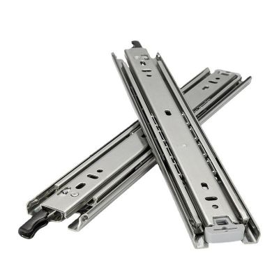 联利滑轨供应51宽三节重型滑轨68kg可带锁榻榻米抽屉工业 重型轨道图5
