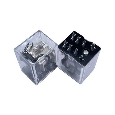 松川中间继电器SCL-1-DPDT 220VAC 10a 8脚两组转换原装正品台湾图5